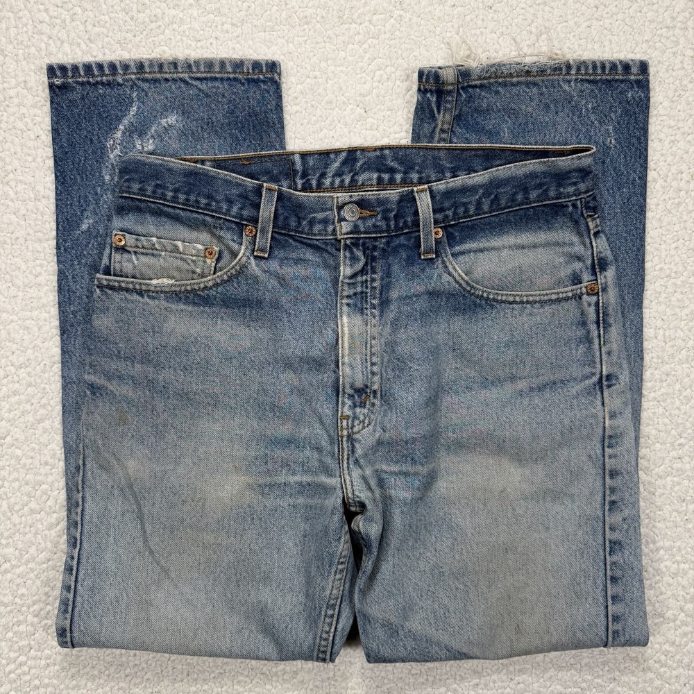 VTG 90s Levi's 505‎ Jeans Men's 34x30 (Actual 32x30) Y2K Grunge Streetwear Denim